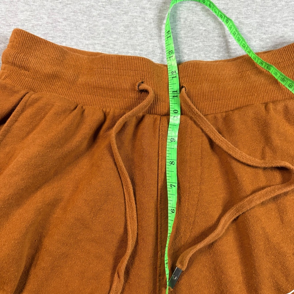True Religion Revolt Joggers Mens Medium Burnt Orange Rust Buddha Half Logo - Picture 11 of 12